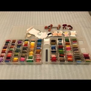 Craft Embroidery/Cross Stitch Thread 208 pieces